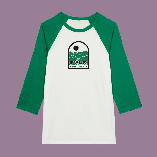 FOLK Green Raglan Tee