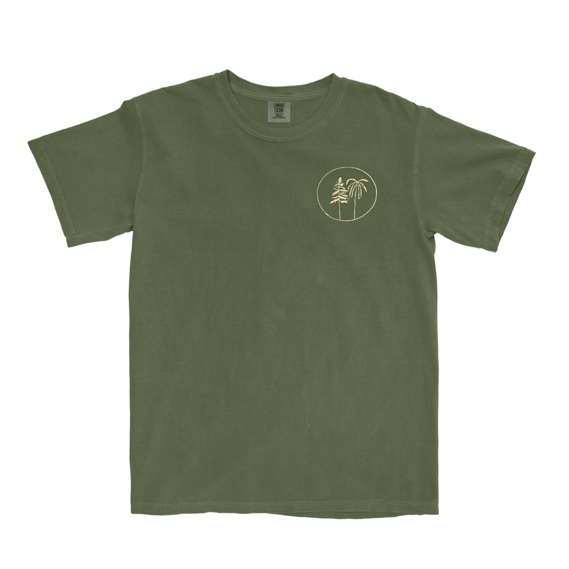 Redwood Palmtree Badge Logo Tee