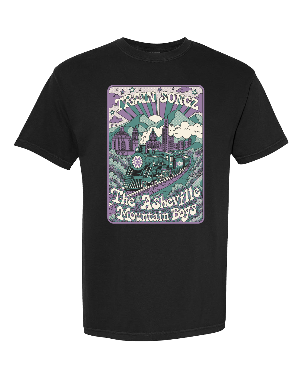 Train Songz x Asheville Mountain Boys Tee Shirt