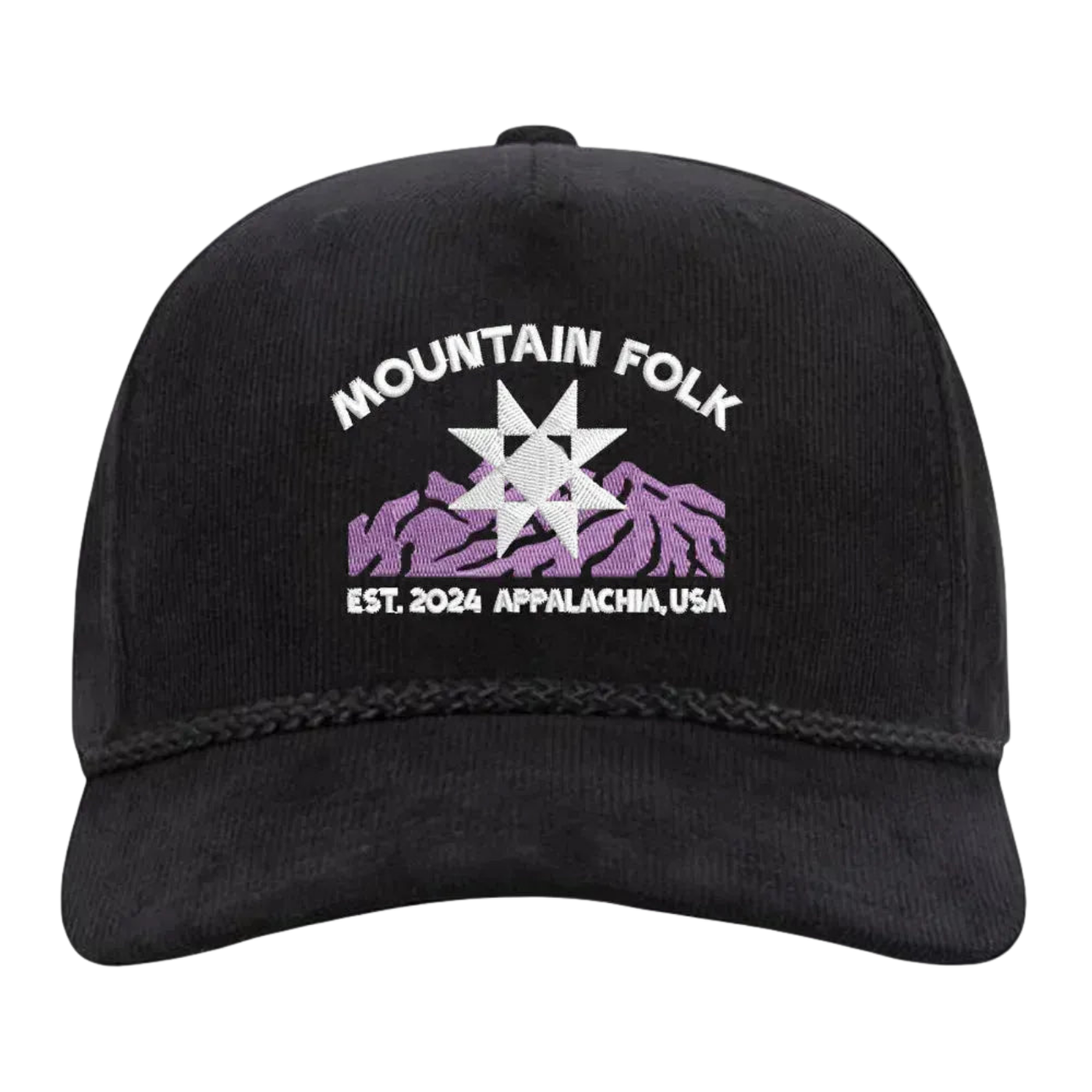 FOLK Ware Black Corduroy Hat