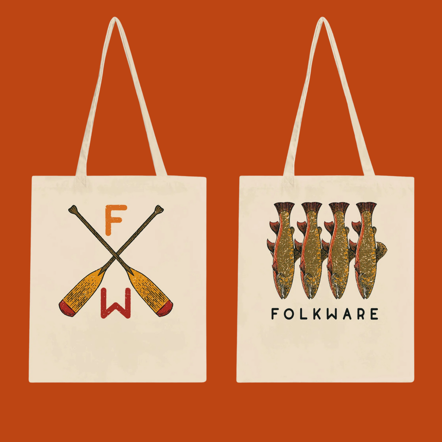 Brook Trout Tote Bag