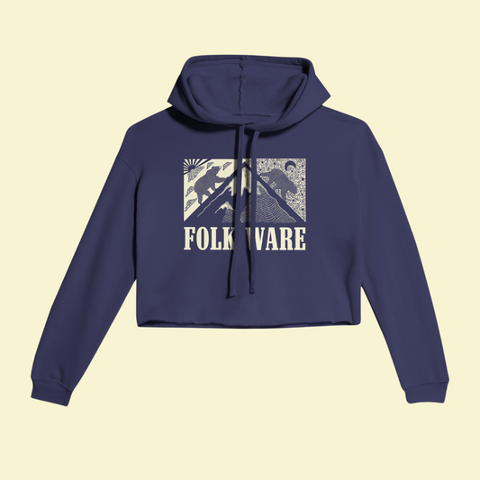 FOLK Ware Bear Mountain Women's Cropped Hoodie