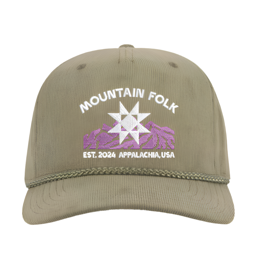 FOLK Ware Olive Green Corduroy Hat