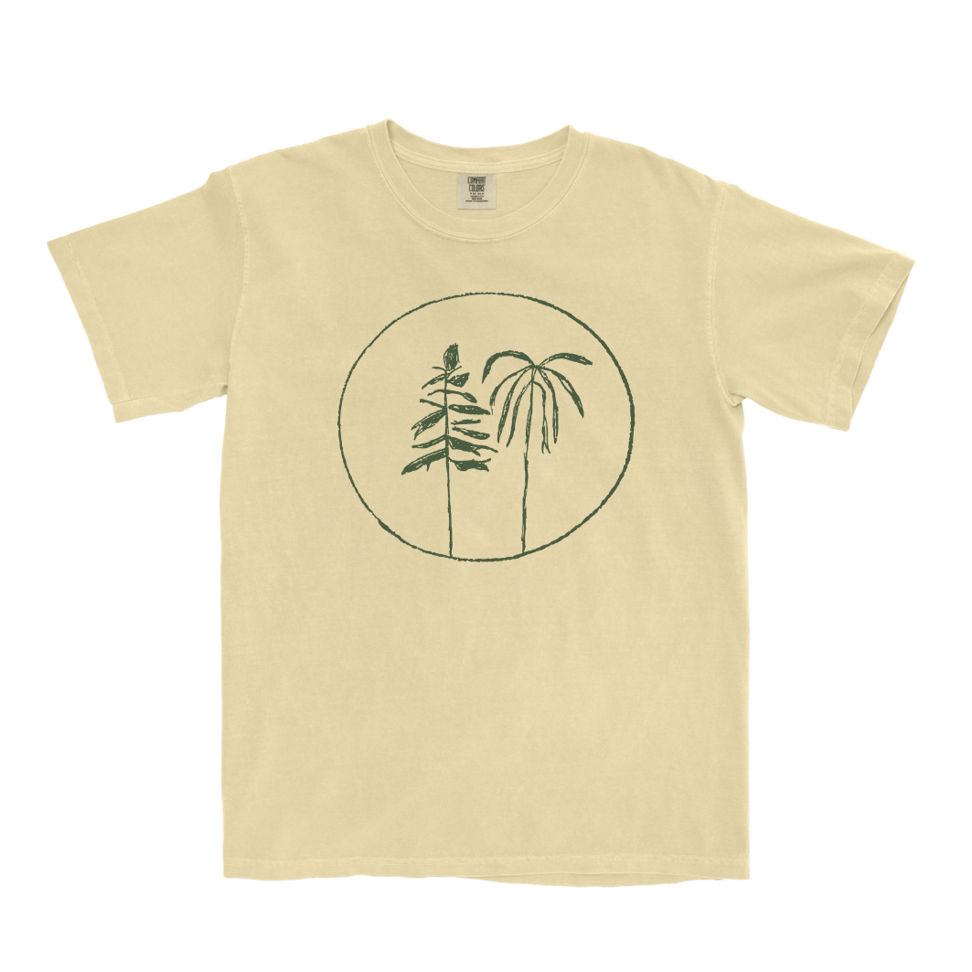 Redwood Palmtree Chest Logo Tee