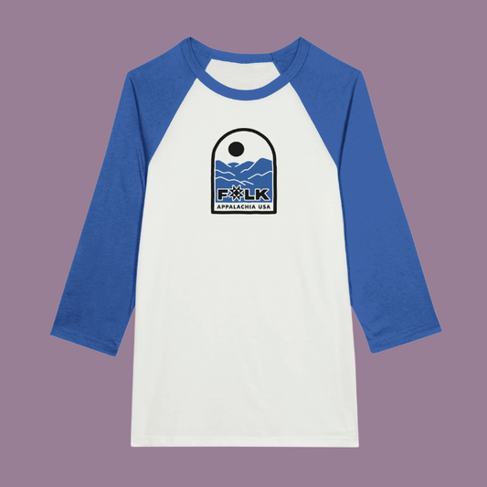 FOLK Navy Raglan Tee