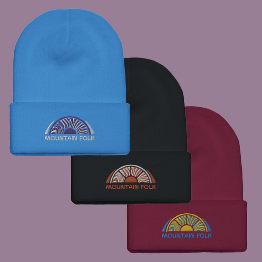 Mountain FOLK Sunrise Cuffed Beanie