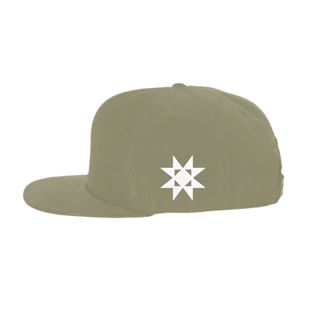 FOLK Ware Olive Green Corduroy Hat