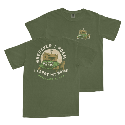 Carry My Home Green T-Shirt