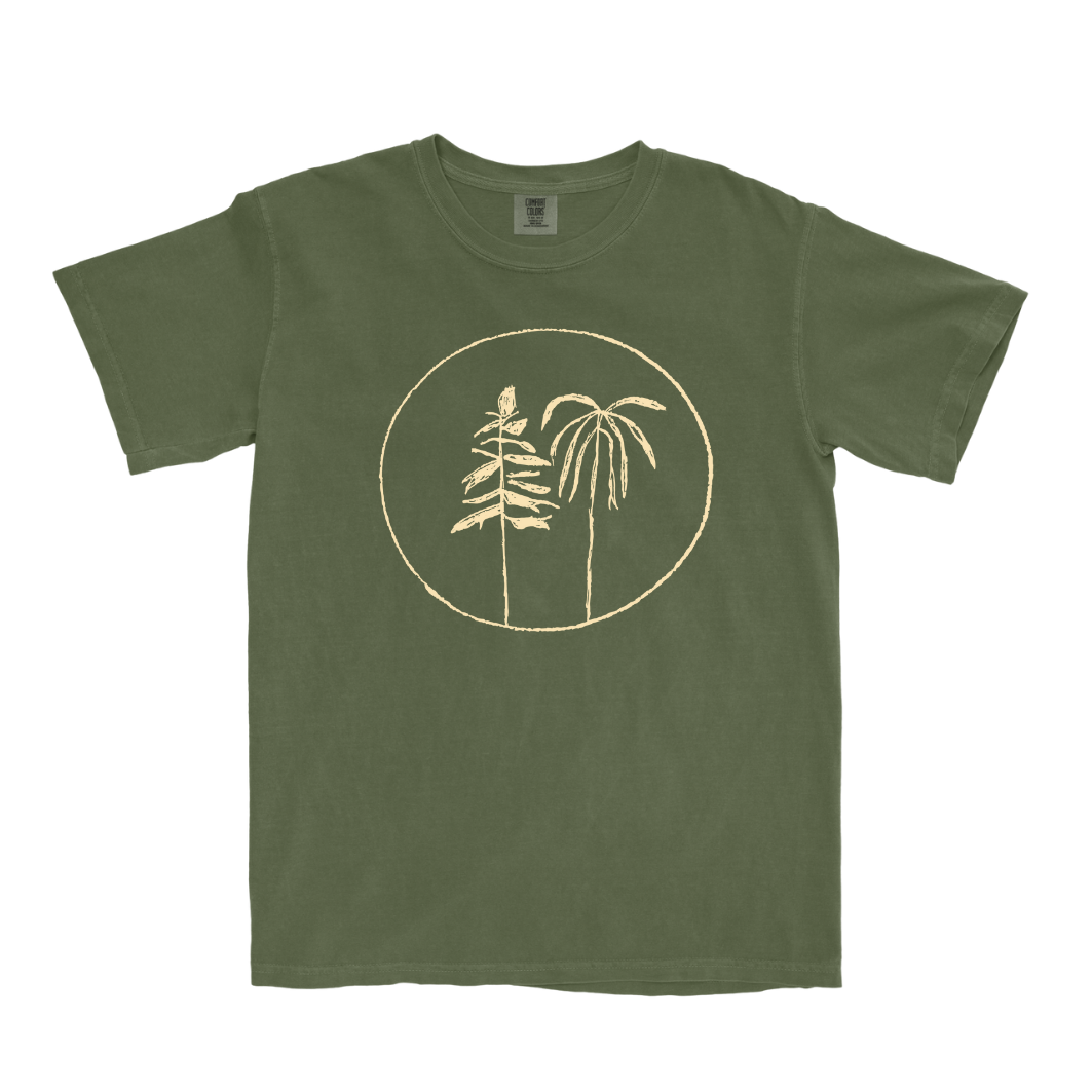 Redwood Palmtree Chest Logo Tee
