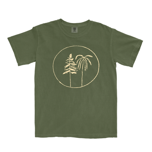 Redwood Palmtree Chest Logo Tee