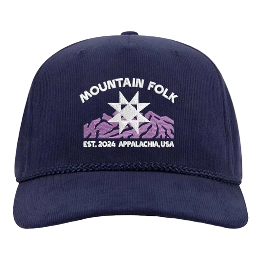 FOLK Ware Purple Corduroy Hat