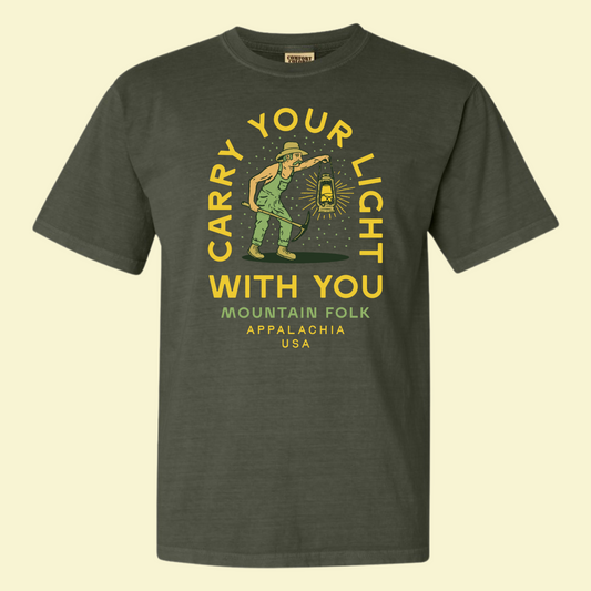 Mountain FOLK Sage Carry Your Light T-Shirt