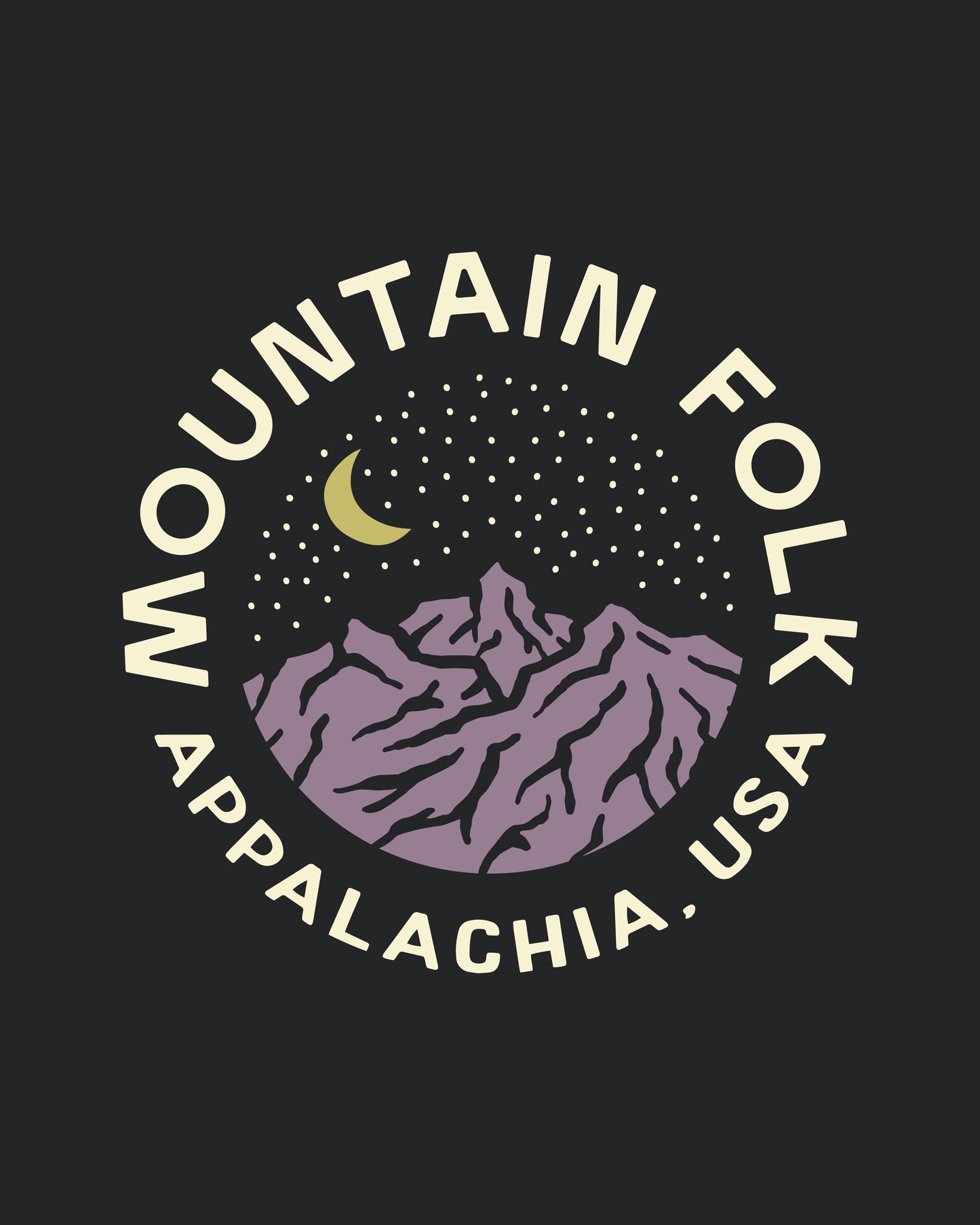 Mountain FOLK Starry Night Zip Hoodie