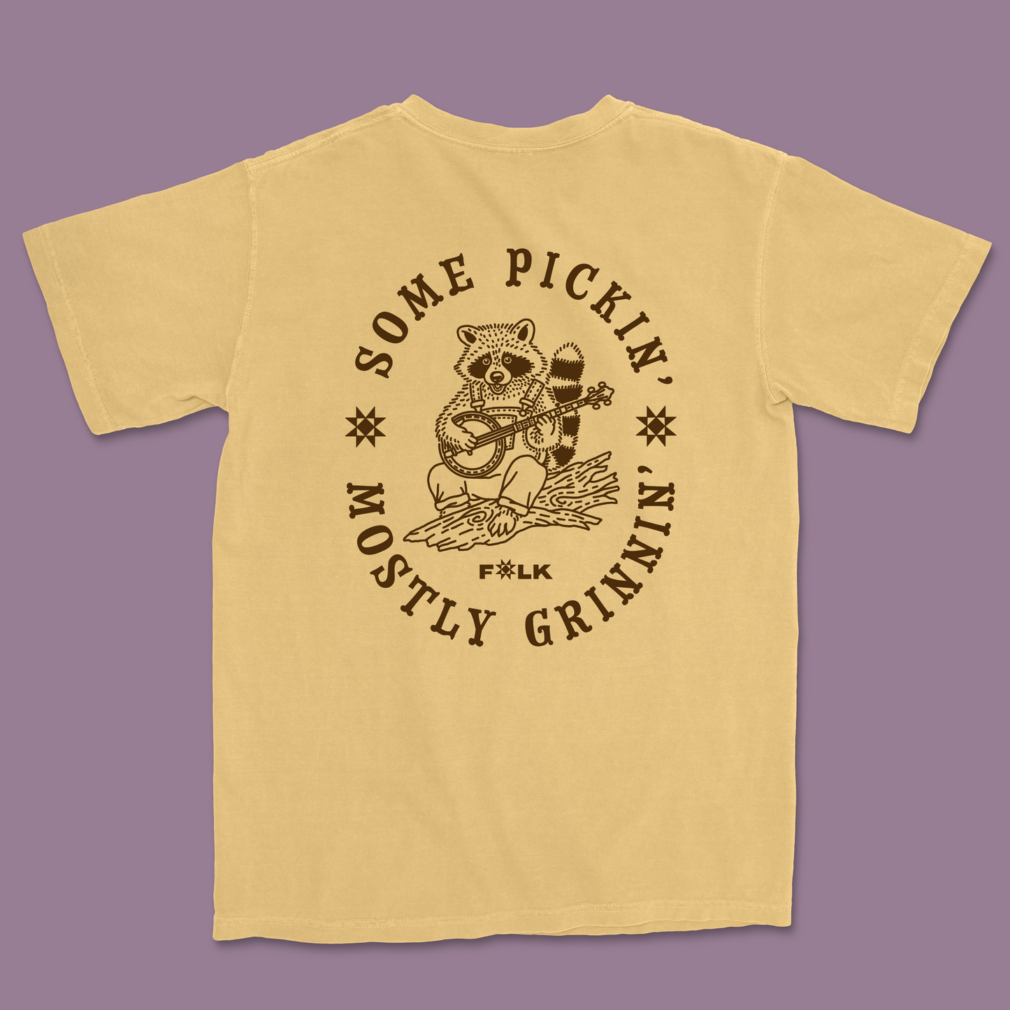 Some Pickin' Mostly Grinnin' Shirt (4 Color Options)