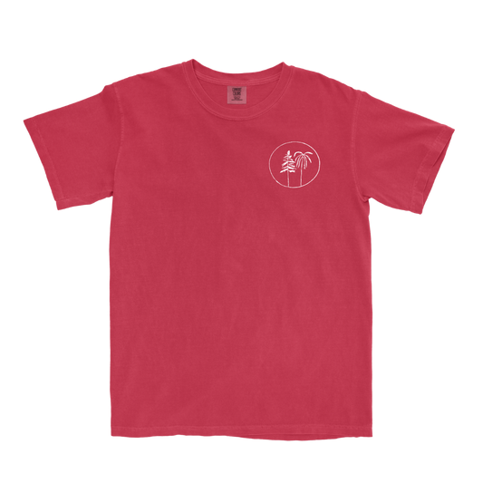 Redwood Palmtree Badge Logo Tee