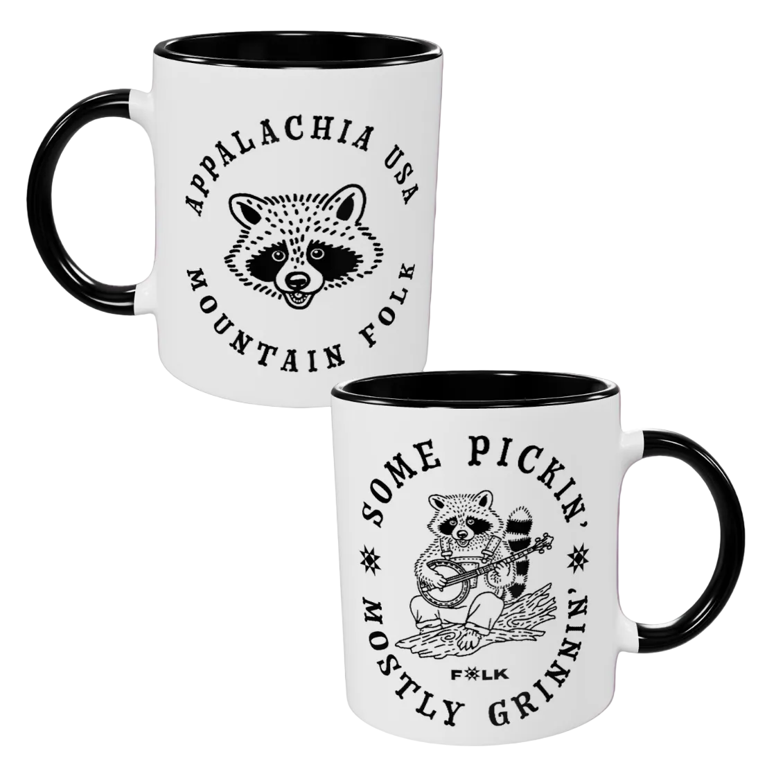 Some Pickin' Mostly Grinnin' Ceramic Mug