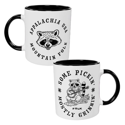 Some Pickin' Mostly Grinnin' Ceramic Mug