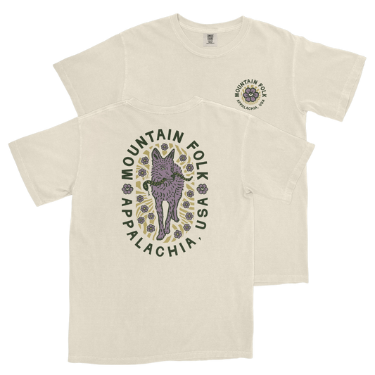 Mountain FOLK Ivory Coyote T-Shirt