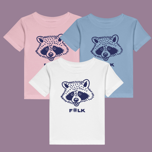 FOLK Raccoon Toddler Shirt