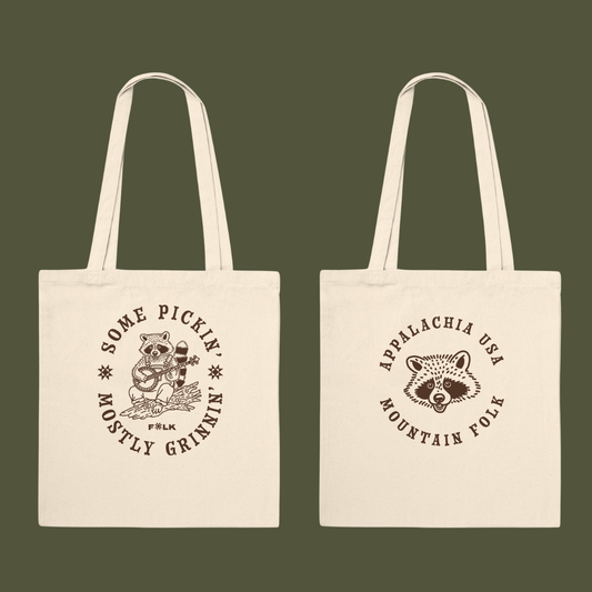 Some Pickin' Mostly Grinnin' Shirt Premium Tote Bag