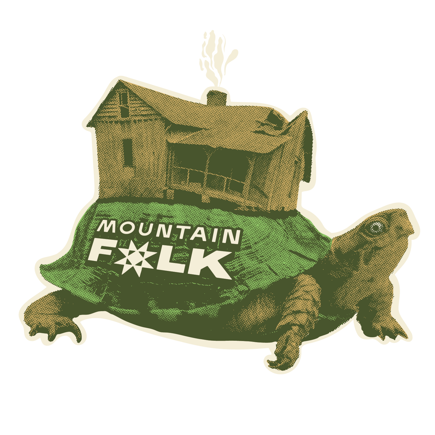 Carry My Home Green T-Shirt