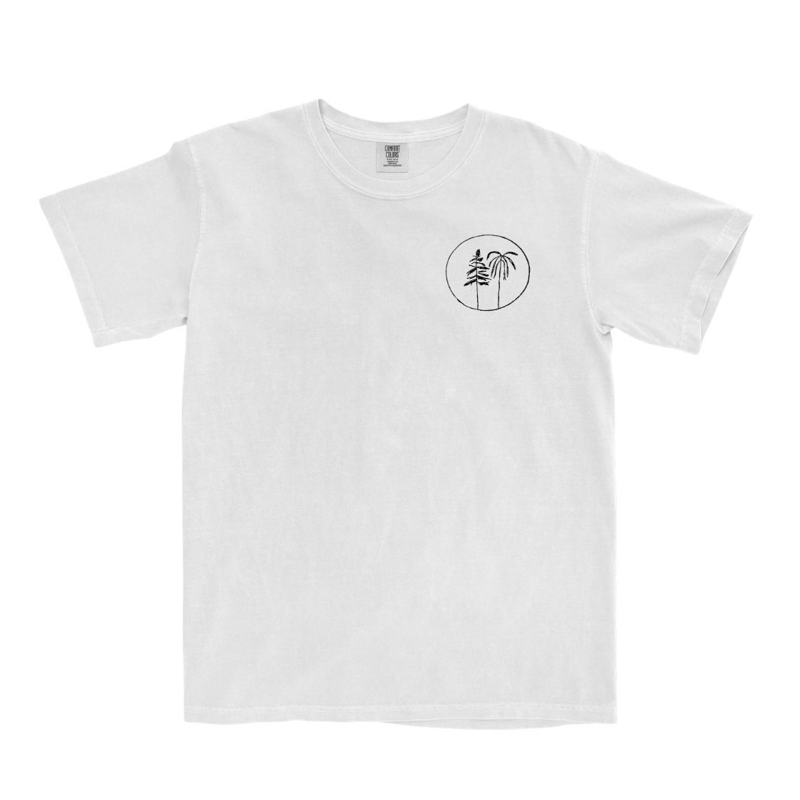 Redwood Palmtree Badge Logo Tee