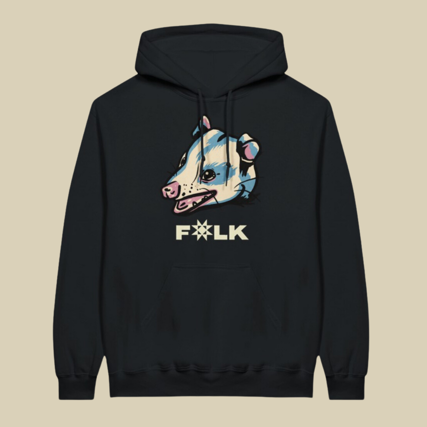 FOLK Opossum Fleece Hoodie